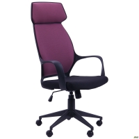 Кресло Concept черный, тк.пурпурный
